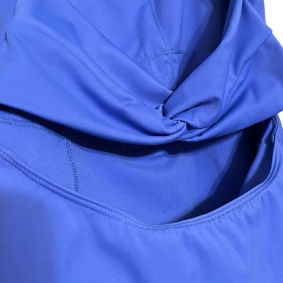 Backless Active Dress Blue - Picture 5 of 9